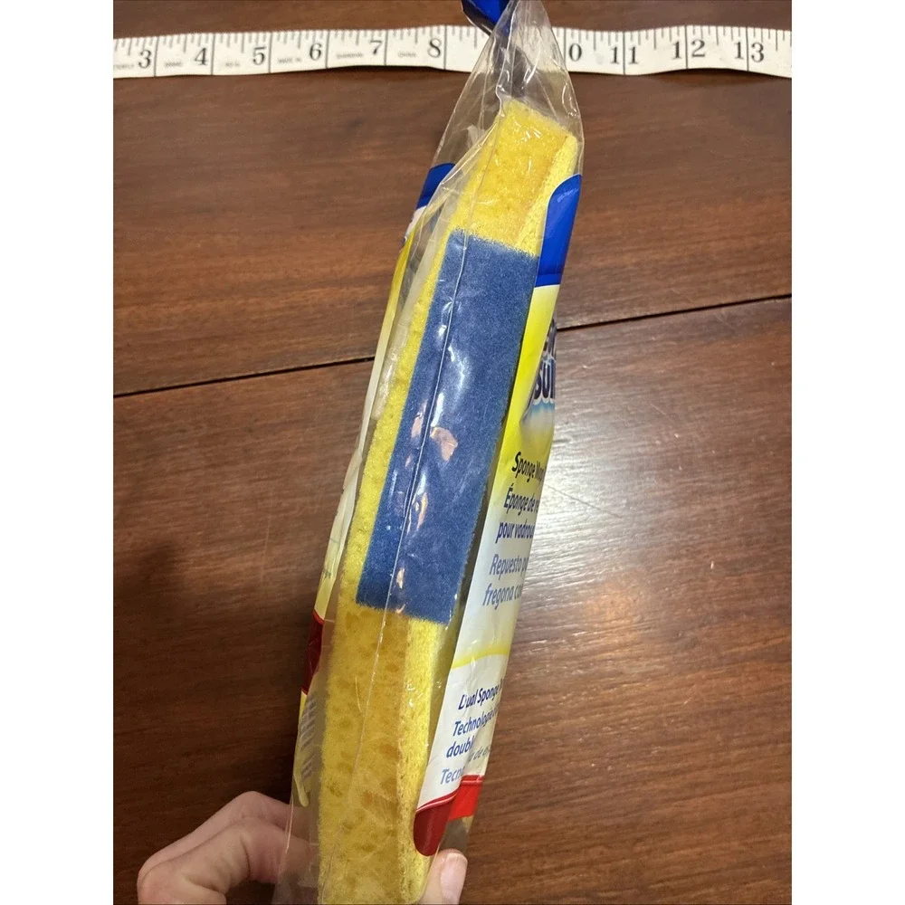 Quickie Clean Squeeze Dual Sponge Mop Refill Type S For Mop 045 NOS 2015